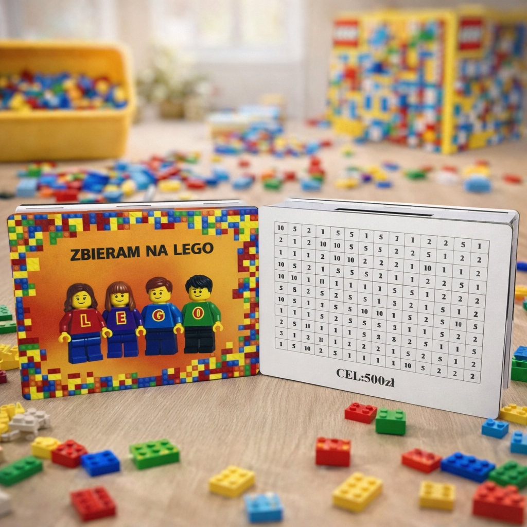 Skarbonka „Zbieram na LEGO”
