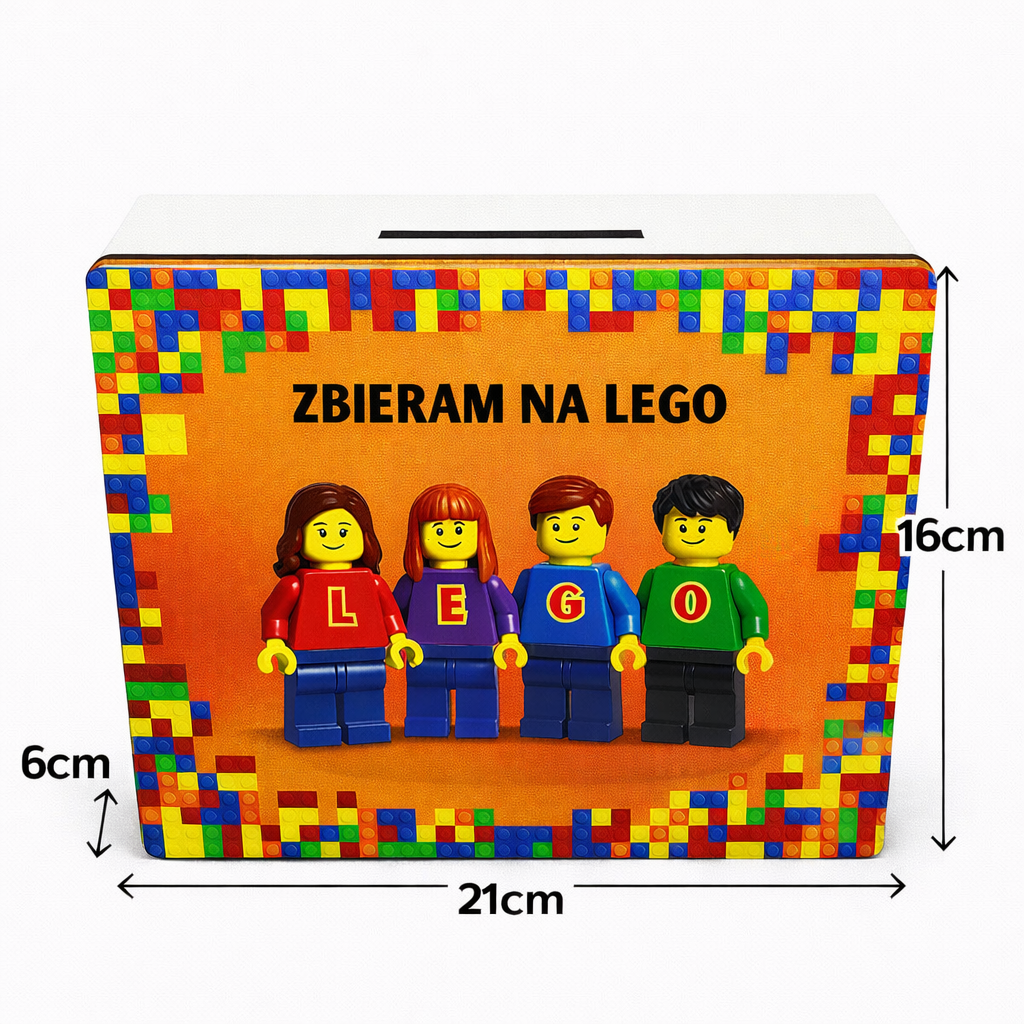 Skarbonka „Zbieram na LEGO”
