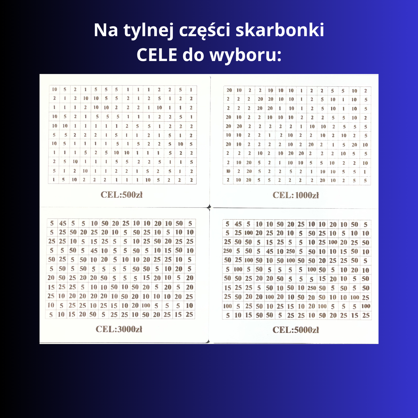 Skarbonka „Zbieram na wymarzone buty!”